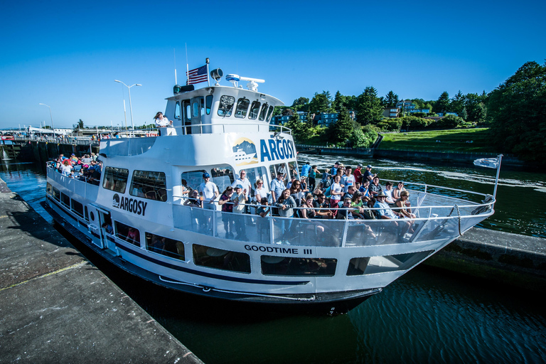 Seattle: Locks Cruise with Local Guide Departs From AGC Marina/Lake Union with Return Bus