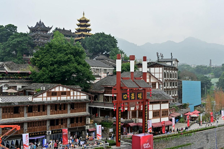 Chongqing Two Rivers avondtour + WFC-gebouw + Ciqikou-tourAvondtour langs de twee rivieren van Chongqing + WFC-gebouw + Ciqikou-tour