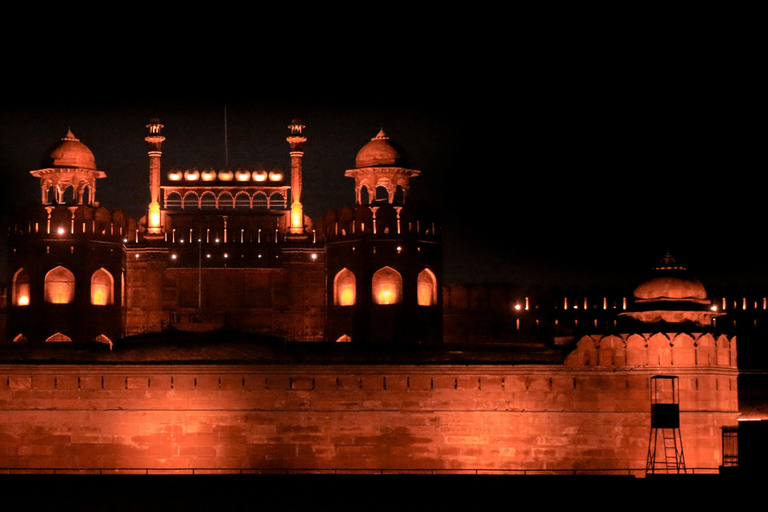 Red Fort Sound and light show with Old Delhi Walking tour