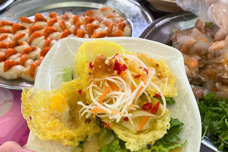 Da Nang: tour gastronomico dello street food vegano e vegetariano in scooterDa Nang: tour gastronomico vegano e vegetariano in scooter