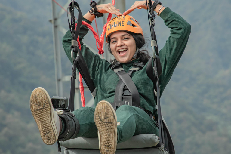 Pokhara: Zipline and ATV Adventure Combo