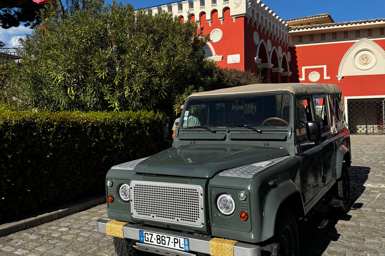 Nice : Wine Tasting in backcountry in Defender