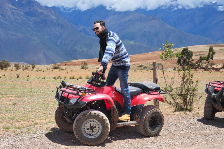 Desde Cusco: Excursión en Atv a Moray y las Salinas de MarasTour en Cuatrimotos a Moray y las Minas de Sal de Maras