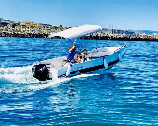 Benalmádena: Private Boat Rental without a License