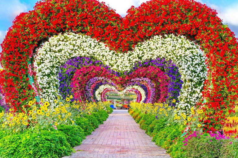 Dubai: Miracle Garden, Global Village, and Dubai Frame Dubai Frame and Miracle Garden Entry and Transfers