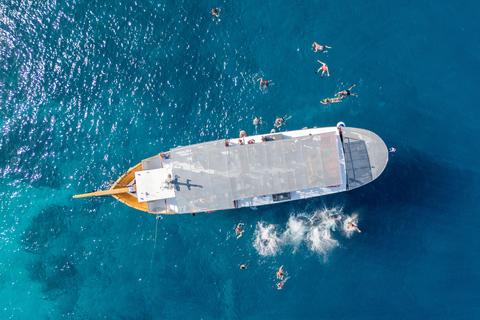 Trogir: 3 Islands, Blue Lagoon & Sandy Beach with Lunch Okrug Gornji: Blue Lagoon – 3 Island Tour with Lunch