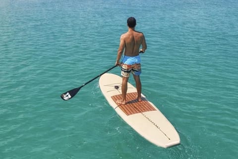 Dubai: Stand-Up Paddle Boarding with Burj Khalifa View