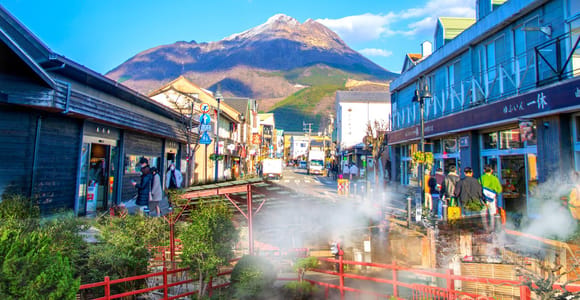 Fukuoka: Tages-Tour nach Yufuin und Beppu (Optionen: Dazaifu/Brauerei)