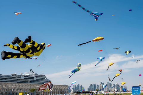 Doha: Kite Festival Experience with Hotel Pickup