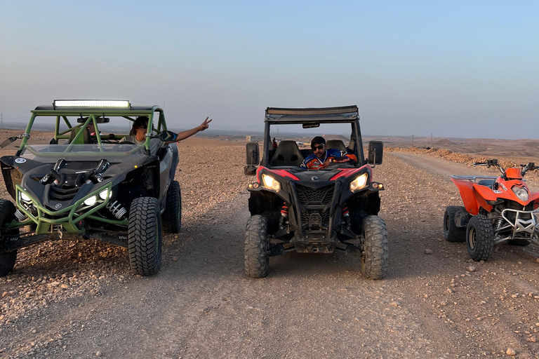 Buggy Marrakech: Tour in buggy nel deserto di Agafay e spettacolo con cena1 Buggy ( 1 ora ) per 2 persone senza cena