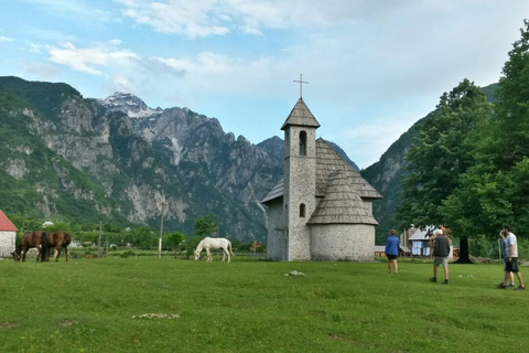 Från Tirana/Shkoder: Theth National Park 2-dagars vandringsutflykt