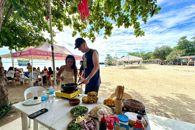 Aula de culinária da cozinha tradicional de Cebu