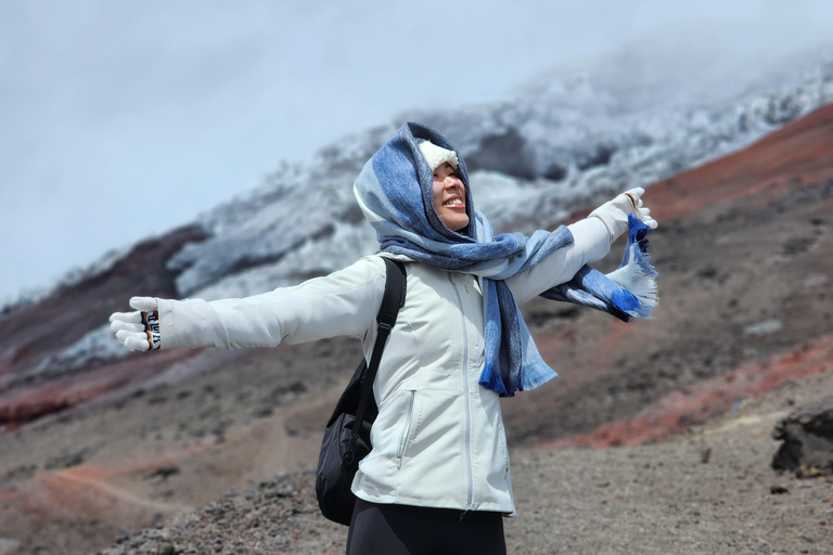 Passeio a cavalo e caminhada no vulcão Cotopaxi para iniciantes