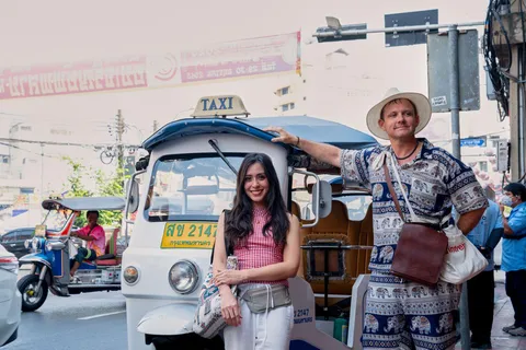 Bangkok Elektrische Tuk Tuk & culinaire tour: Thonburi & Wang Lang