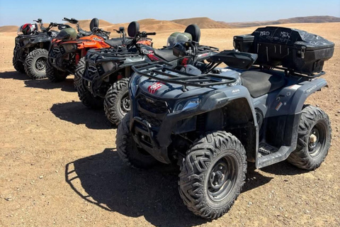 Marrakech: Agafay Desert Quad Bike, Camel Ride, Pool & Lunch Desert Agafay : Quad Biking, Camel Ride, Lunch & Pool