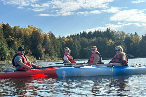 Excursion en kayak sur Island Lake depuis Toronto en RV - MotorhomeExcursion en kayak sur le lac Island au départ de Toronto en VR