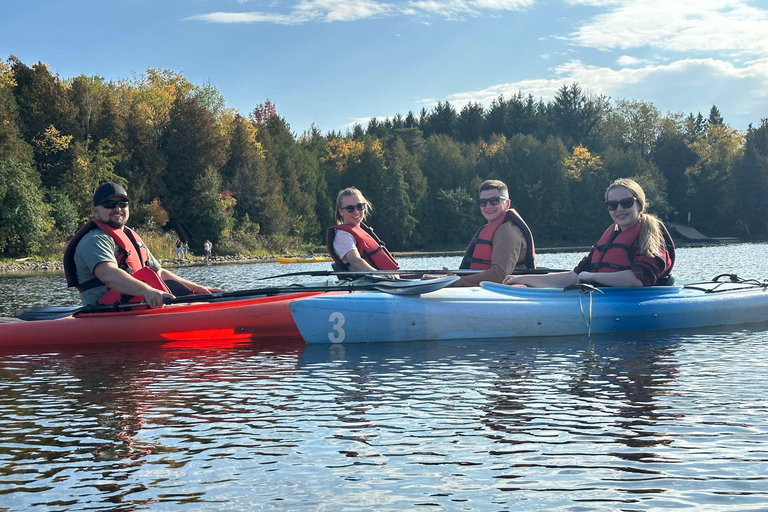 Excursion en kayak sur Island Lake depuis Toronto en RV - MotorhomeExcursion en kayak sur le lac Island au départ de Toronto en VR