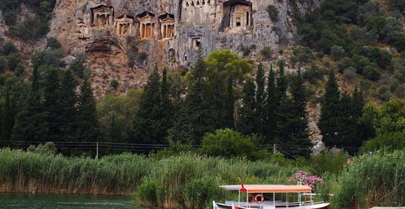 Turunc: Dalyan Turtle Beach Tour with Mud Bath & Lunch
