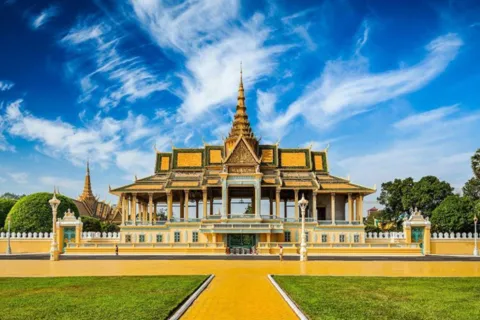 Visita à cidade de Phnom Penh