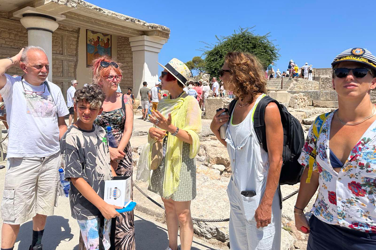 Palais de Knossos : visite guidée coupe-file privée