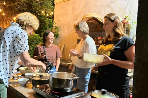 Hue Home Cooking Class with Garden Dining Experience