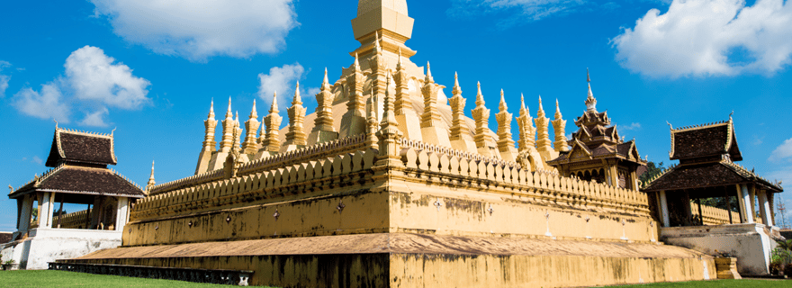 Vientiane : visite d'une journée des temples et bénédictions sacrées