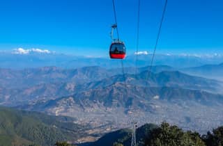 Kathmandu: Tour mit Chandragiri-Seilbahn & Affentempel