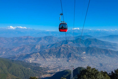 Kathmandu: Chandragiri Cable Car & Monkey Temple Tour
