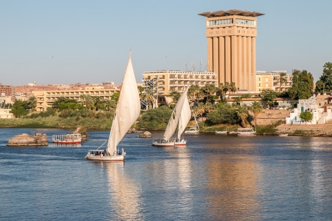 Le Nil : 1 h de croisière en felouque avec transferts1-Hour Felucca Ride Only
