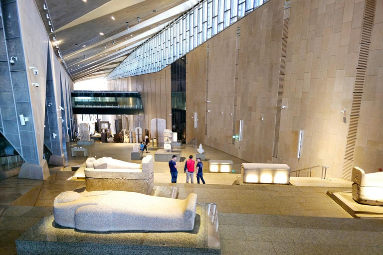 Hurghada to Cairo: Pyramids & Museum for First-Time Visitors Option 2 - The Grand Egyptian Museum (GEM) and Giza Pyramids