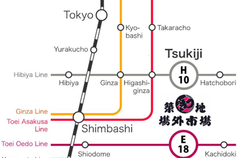 Tokyo: Tsukiji Fish Market Tour, TeamLab Planets & Subway 9:00 AM Tsukiji Tour & TeamLab Entry (12:30-16:00)