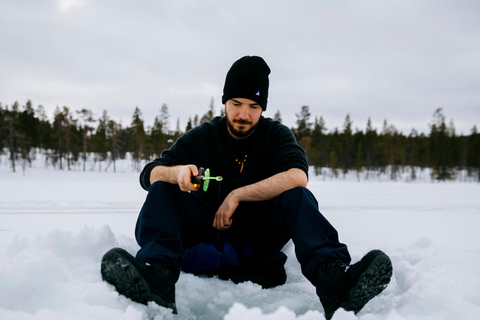 Saariselkä : Aventure de pêche sur glace
