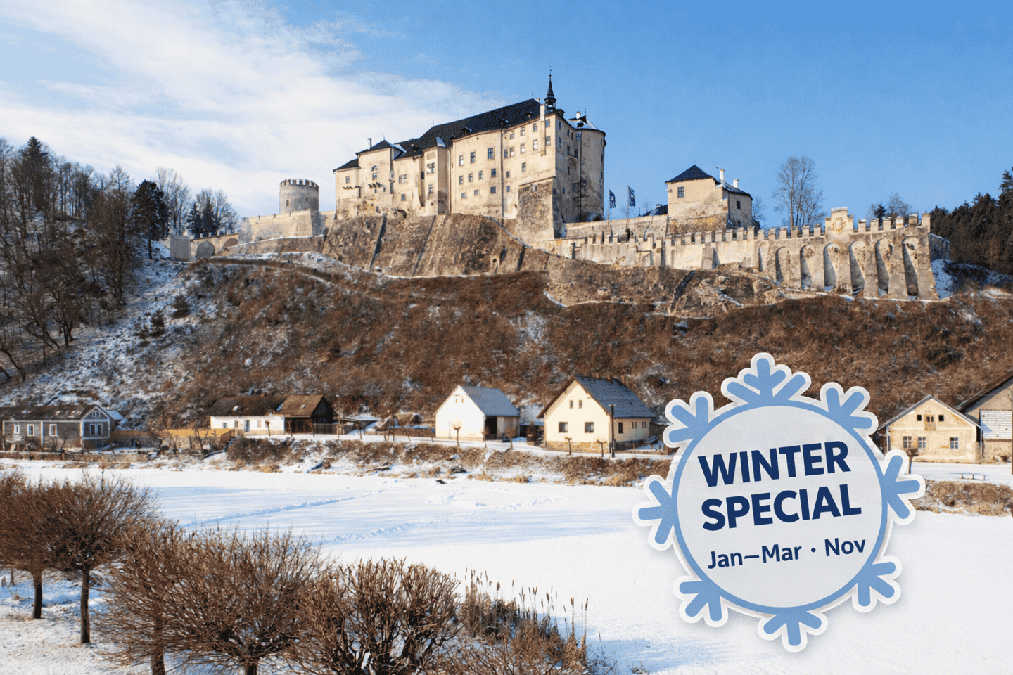 From Prague: Kutná Hora, Bone Church & Folk Village Day Tour