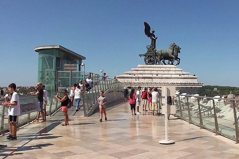 Wstęp do Vittoriano i taras z widokiem 360°Wstęp do Vittoriano i taras panoramiczny 360°