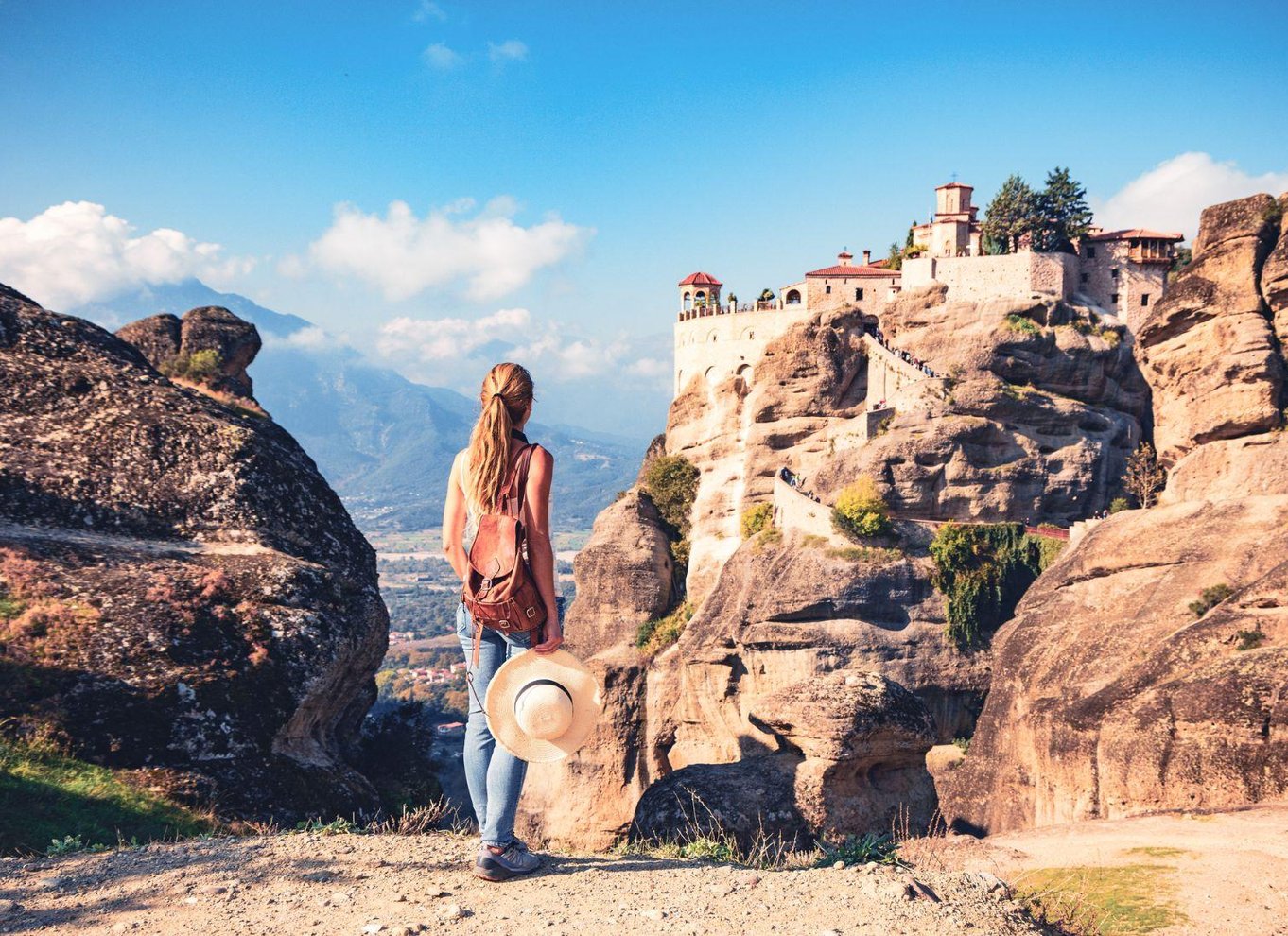 Meteora: Morgen halvdagstur med sightseeing og klostre