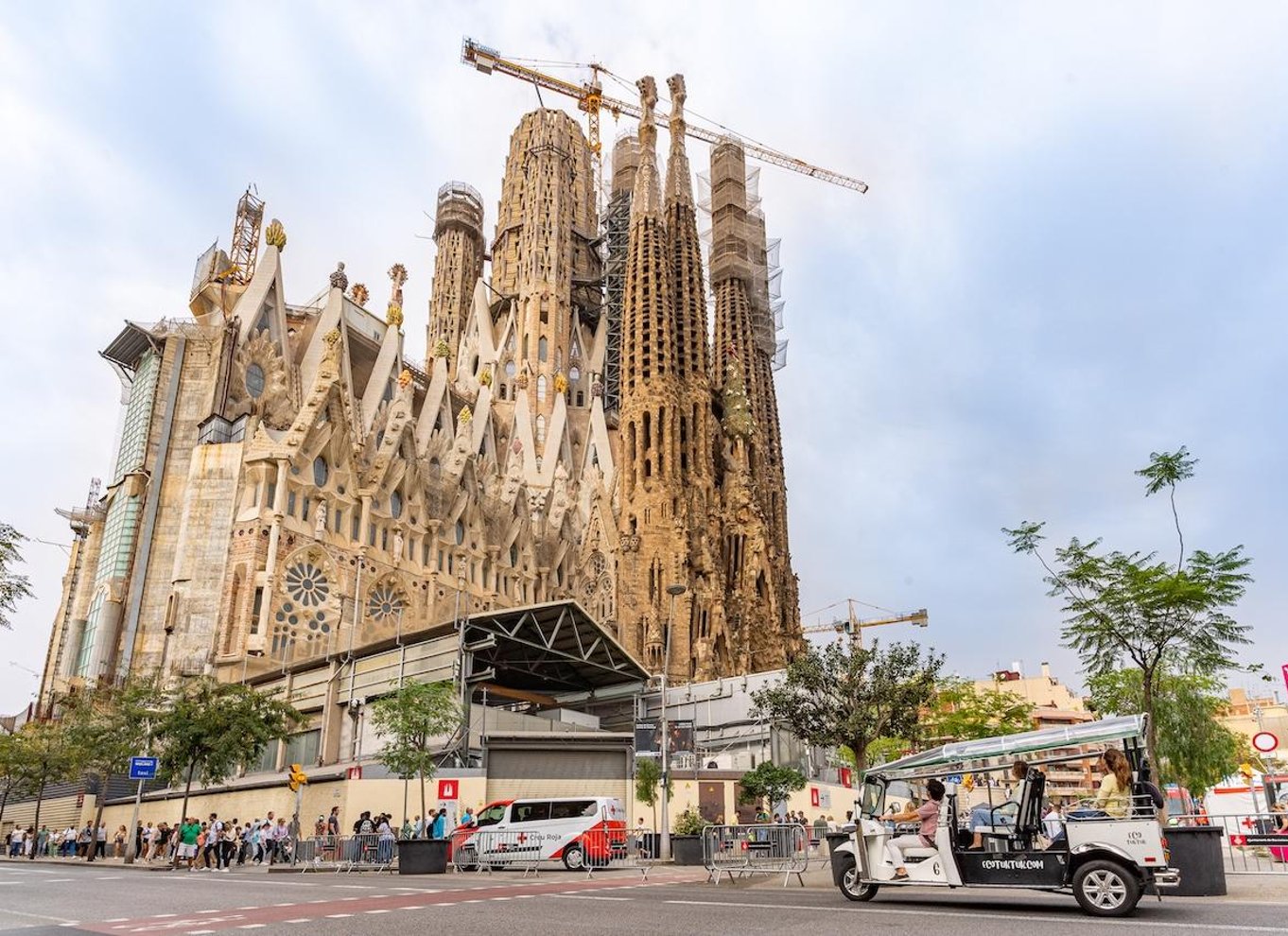 Barcelona: Privat tur med Eco Tuk Tuk