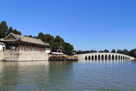 Reserva de entradas al Palacio de Verano de PekínBeijing summer Palace Ticket+Servicio de guía en inglés