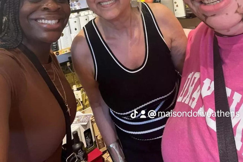 Olivenölverkostung in Athen