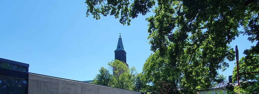 Turku : visite à pied guidée de la rivière Aura avec pause café