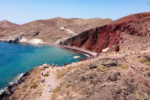 Da Fira: Tour in minibus dei punti salienti di Santorini con tramonto a Oia