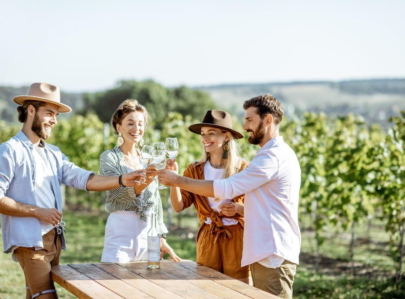 Weinberge von Ercolano, Weinkellerbesichtigung, Weinprobe und Brunch