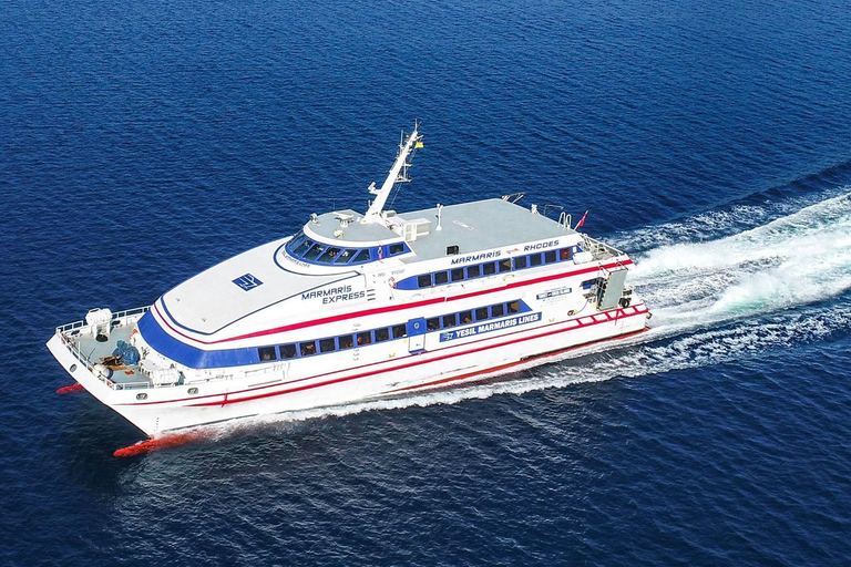 Marmaris: Rhodes Round Ferry Ticket and Hotel Transfer Rhodes Ferry Ticket – No Hotel Transfer
