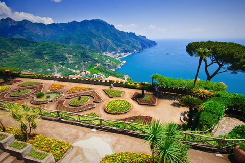 De Nápoles ou Salerno: Costa Amalfitana como um local (8h de viagem)a partir de Salerno