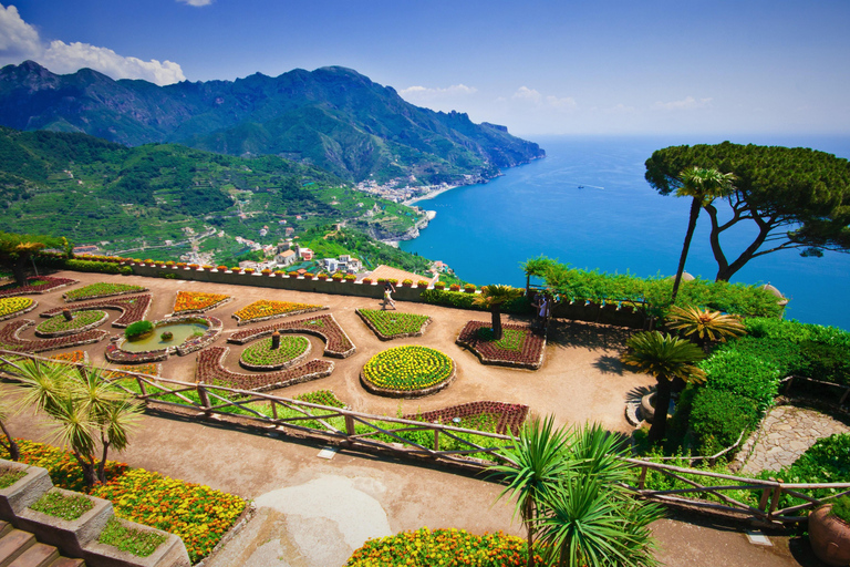 De Nápoles ou Salerno: Costa Amalfitana como um local (8h de viagem)a partir de Salerno