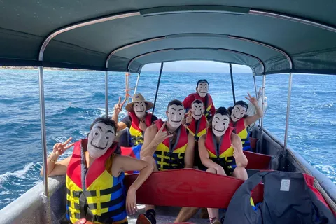Isla Pelicano: Excursión de un día (Casa Del Papel) San Blas Panamá