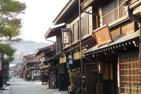 Takayama-Tempel und ruhige Spaziergänge in Higashiyama