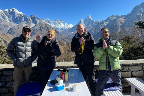 Everest Base Camp & Gokyo Lake Helicopter Flight landing Gokyo Lake Helicopter Flight Tour with Breakfast