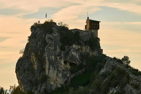 From Tirana: Funari Lake, Swim&Kayak/Petrela Castle, ZipLine