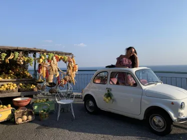 Romantische Vintage-Tour an Bord eines FIAT 500