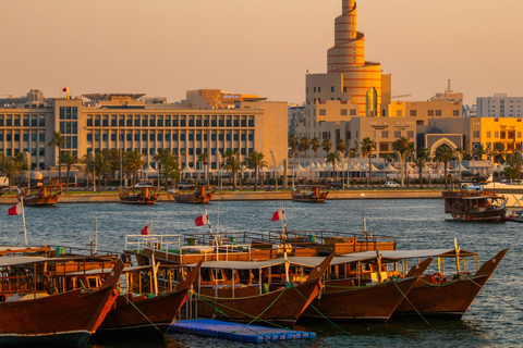 Doha: Private Dhow Cruise with Dinner and Music Private Dhow Cruise (Up to 06 Guests) – 3 Hours